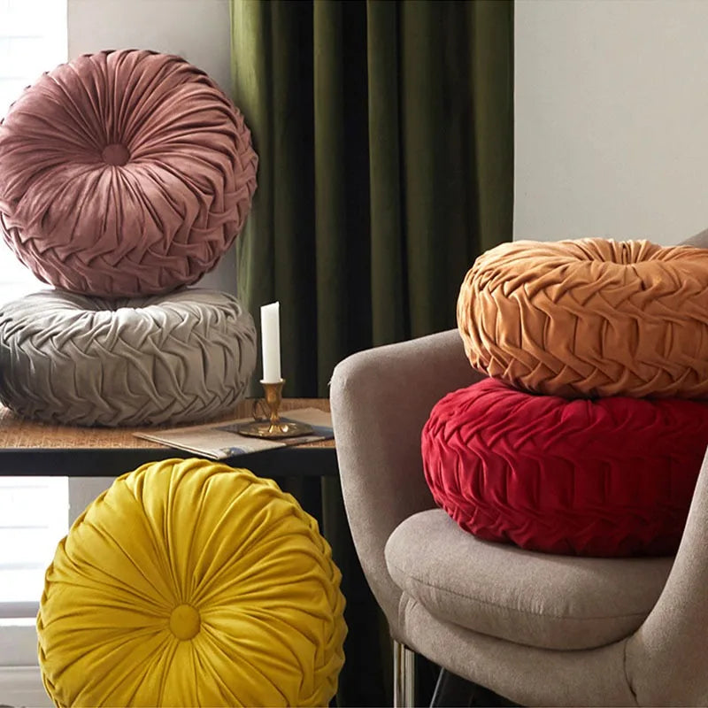 Coussin Velours Design Cosy ZUCCA — 5 coloris