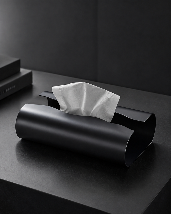 ONDA — Boîte à Mouchoirs Acier Inoxydable Miroir