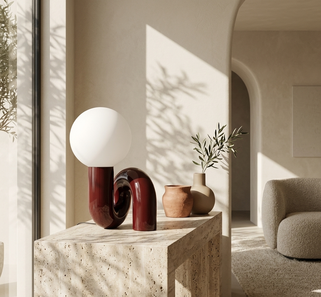 LOOP — Lampe Sculpture Lumineuse Design Contemporain