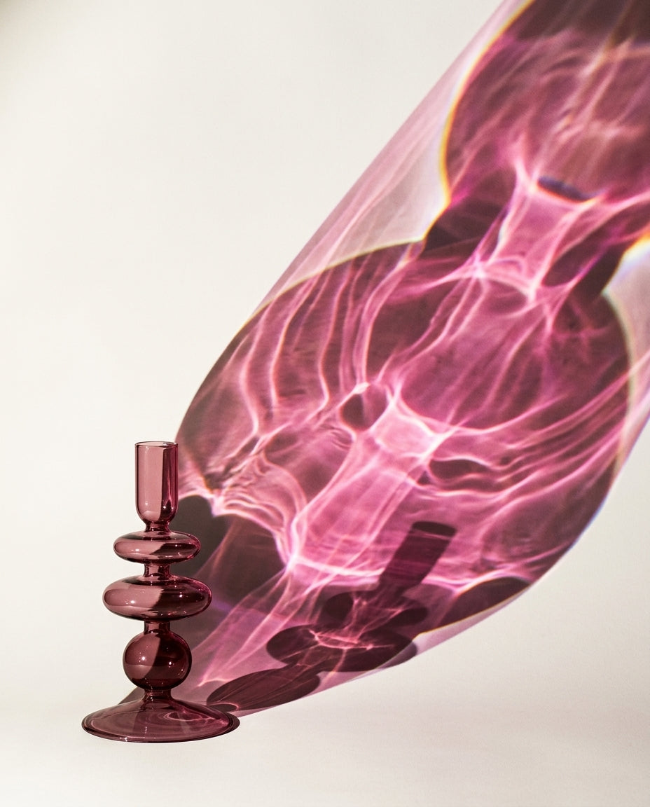 BOLLA — Bougeoir en Verre Design Nordique