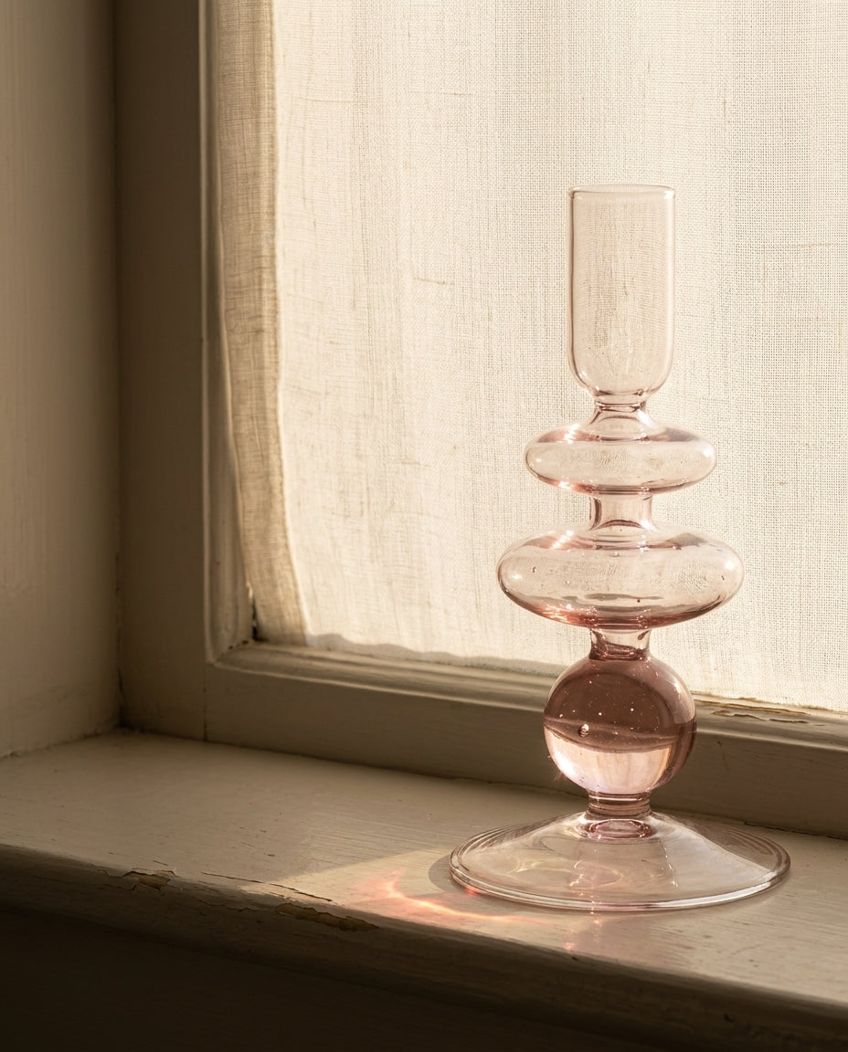BOLLA — Bougeoir en Verre Design Nordique