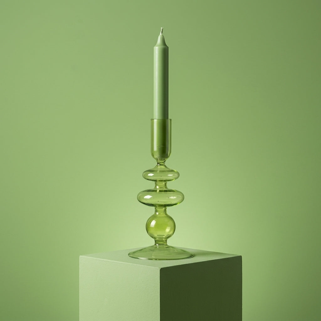 BOLLA — Bougeoir en Verre Design Nordique