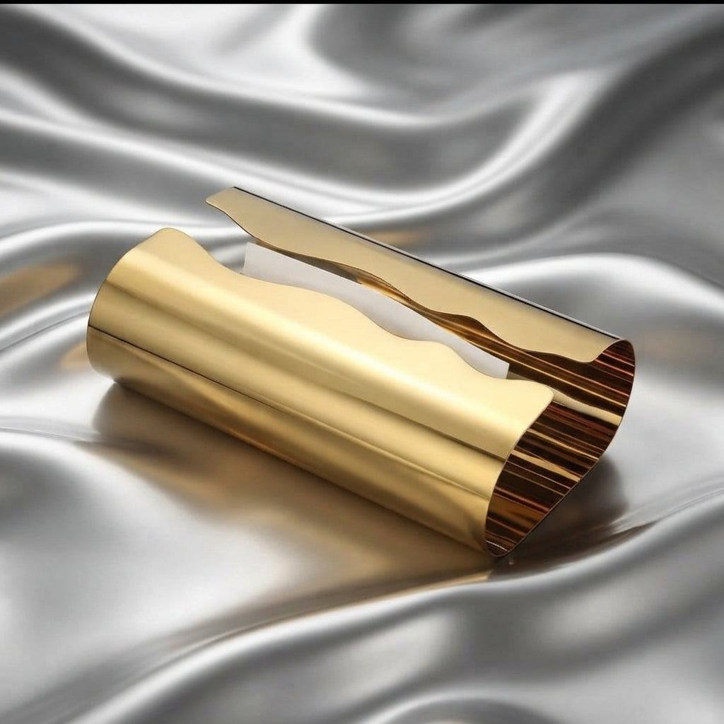 ONDA — Boîte à Mouchoirs Acier Inoxydable Miroir