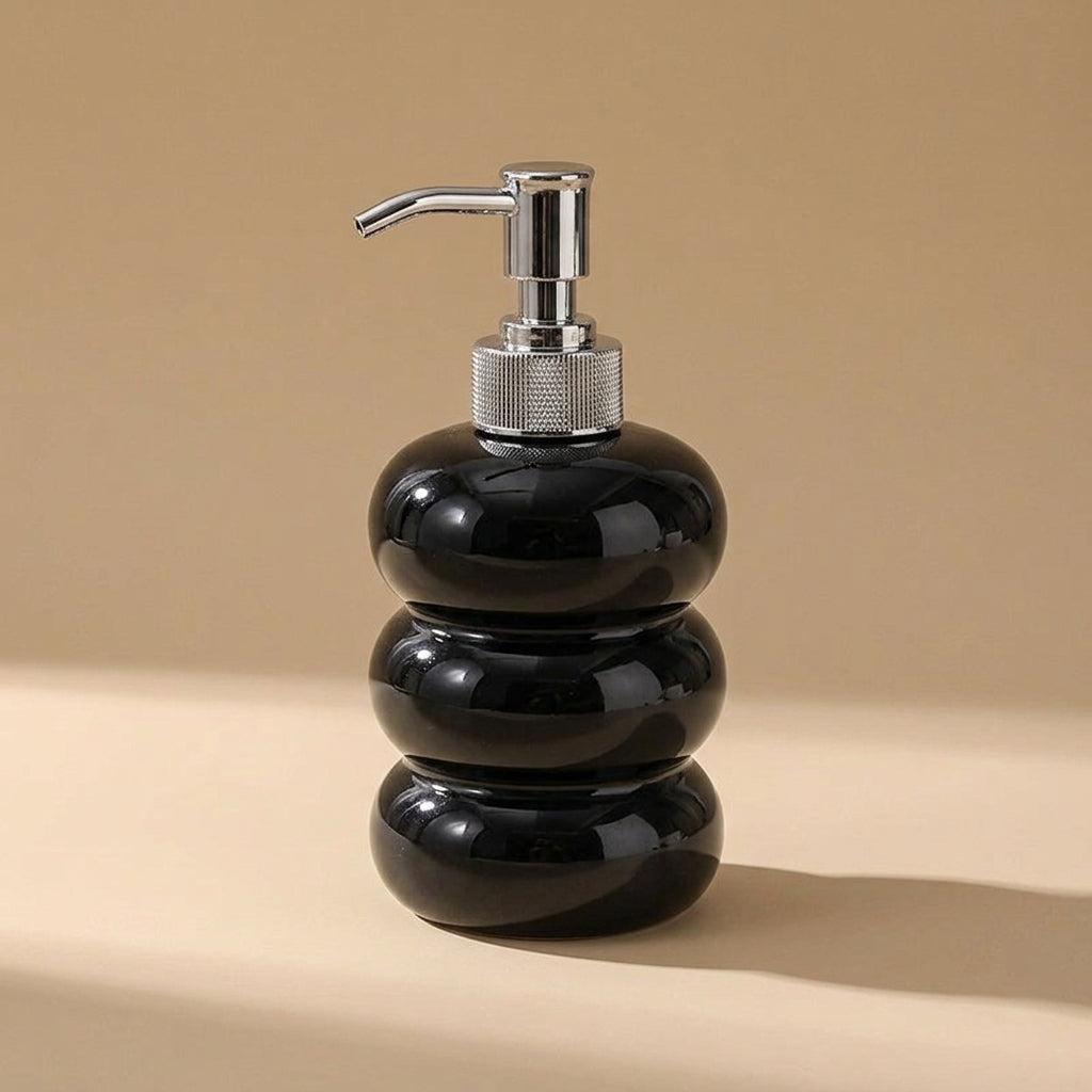 PERLA — Distributeur de Savon Céramique Sculptural