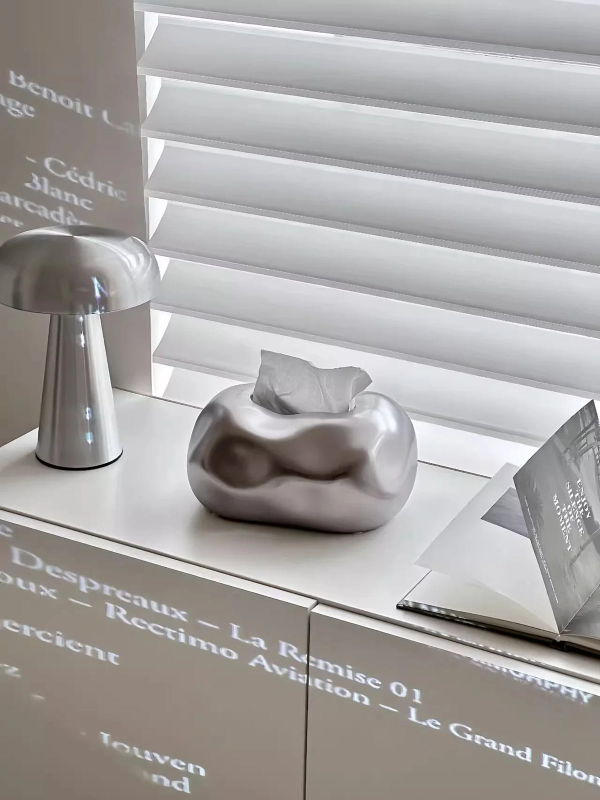 KUMO — Boîte à Mouchoirs Céramique Design Nordique