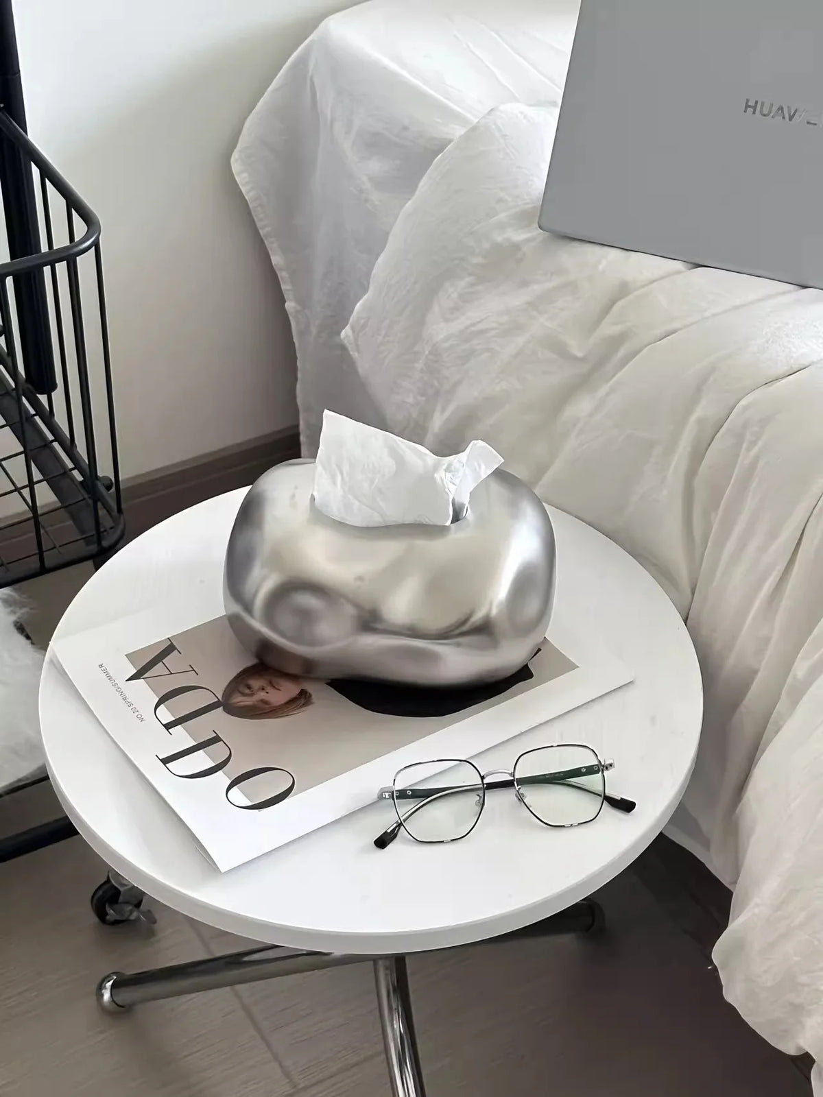 KUMO — Boîte à Mouchoirs Céramique Design Nordique