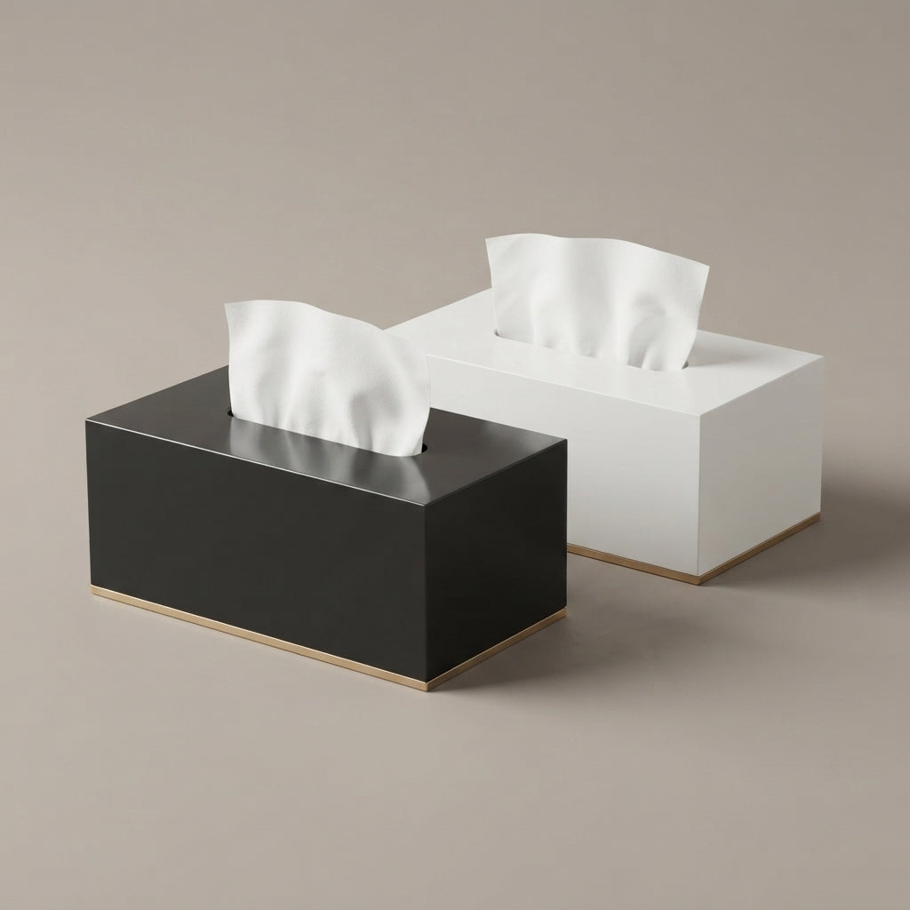 MOKU — Boîte à Mouchoirs Design Base Bambou