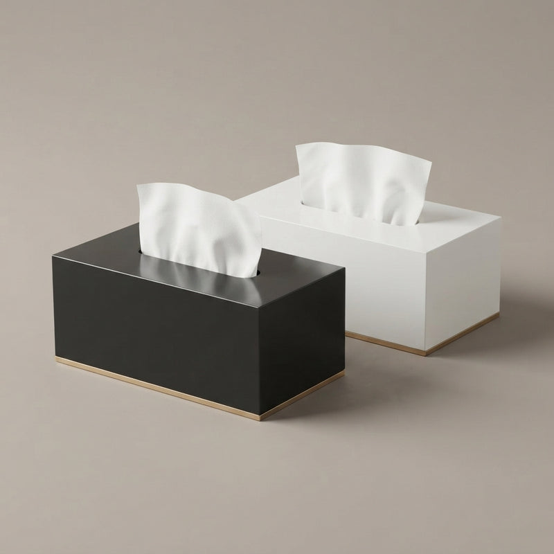 MOKU — Boîte à Mouchoirs Design Base Bambou