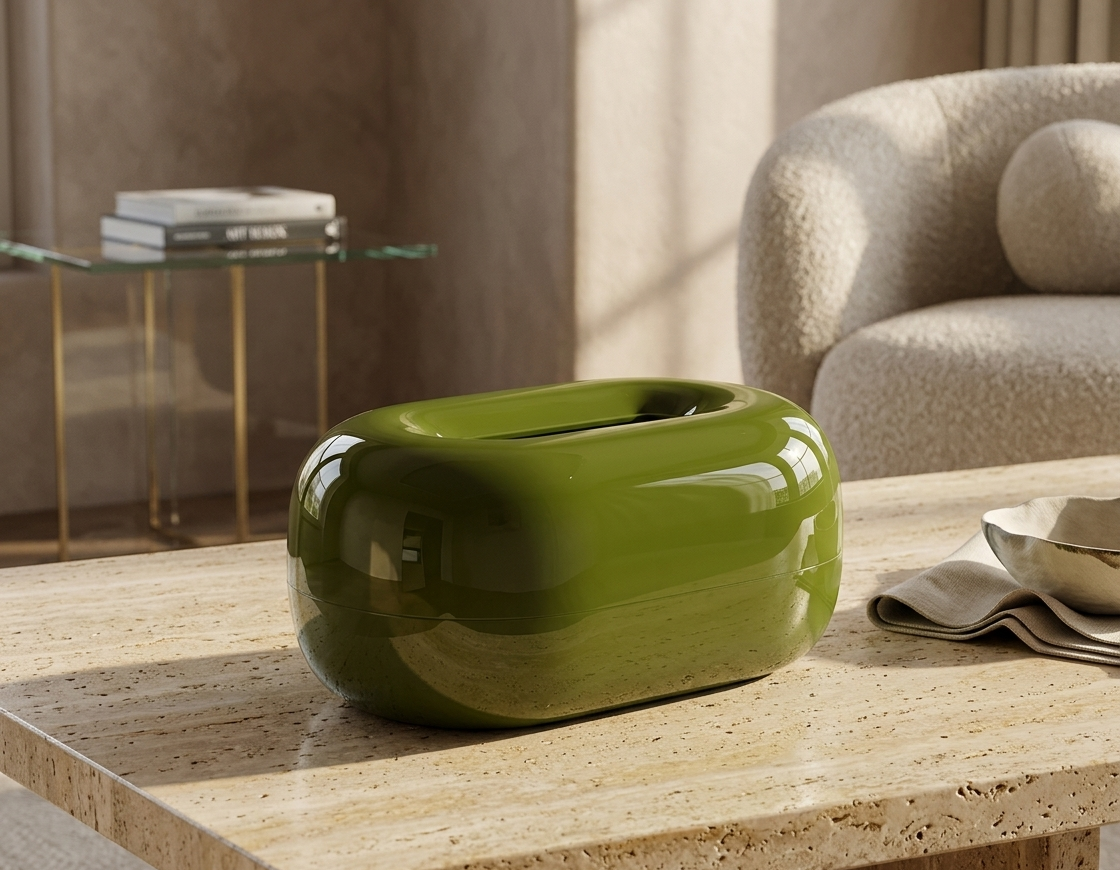 Neo Forma Tissue Pod™ — Boîte à Mouchoirs Design