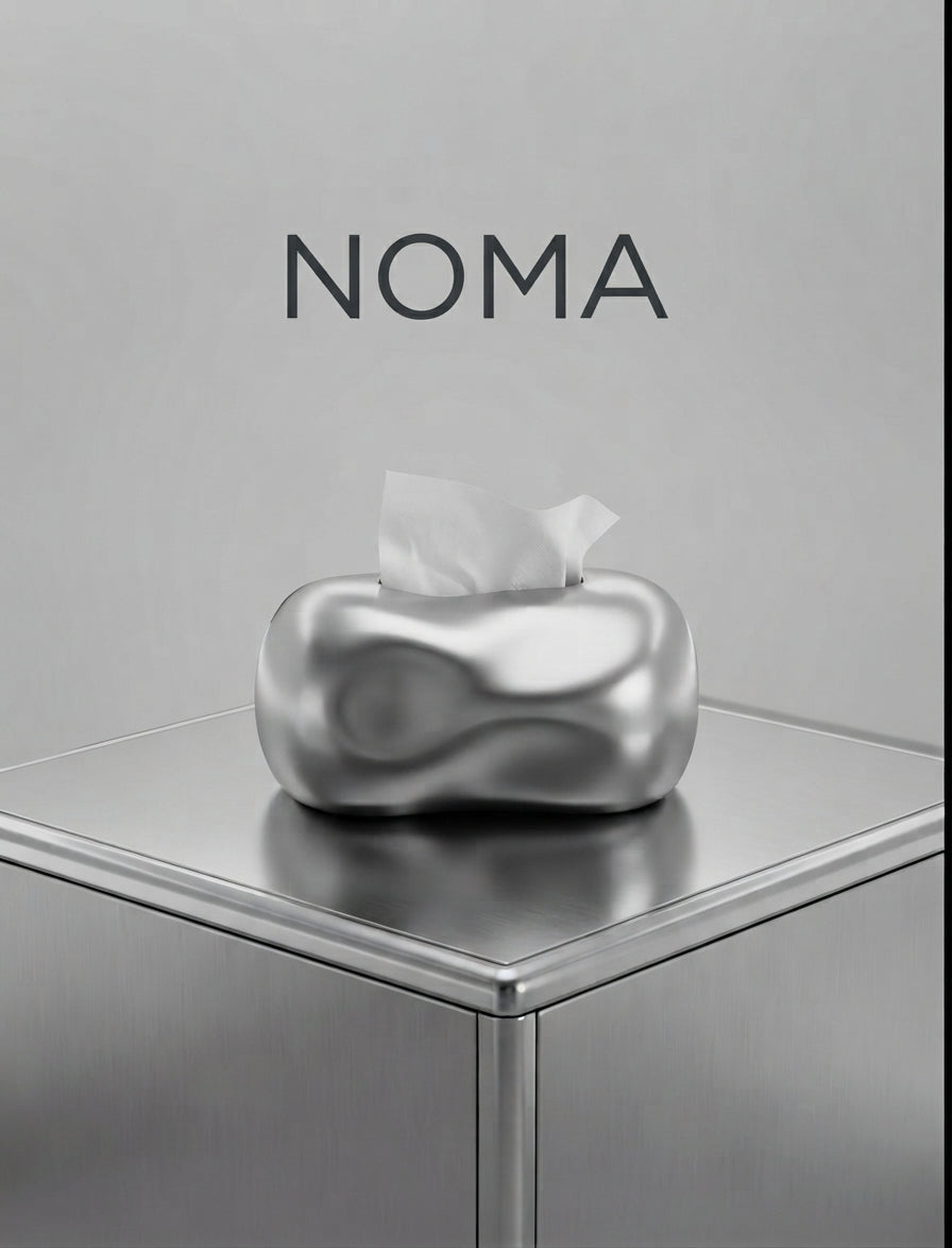 KUMO — Boîte à Mouchoirs Céramique Design Nordique