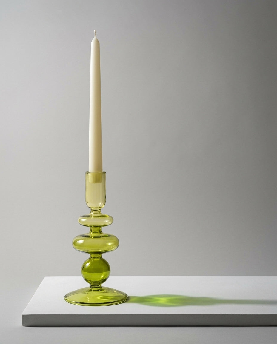 BOLLA — Bougeoir en Verre Design Nordique
