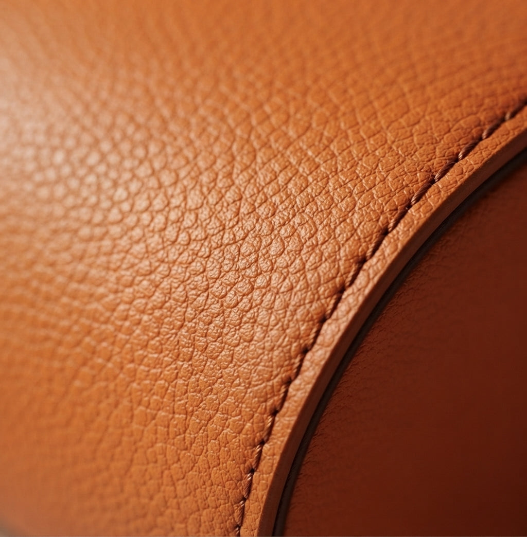 PELLE — Boîte à Mouchoirs Cuir Design Ovale