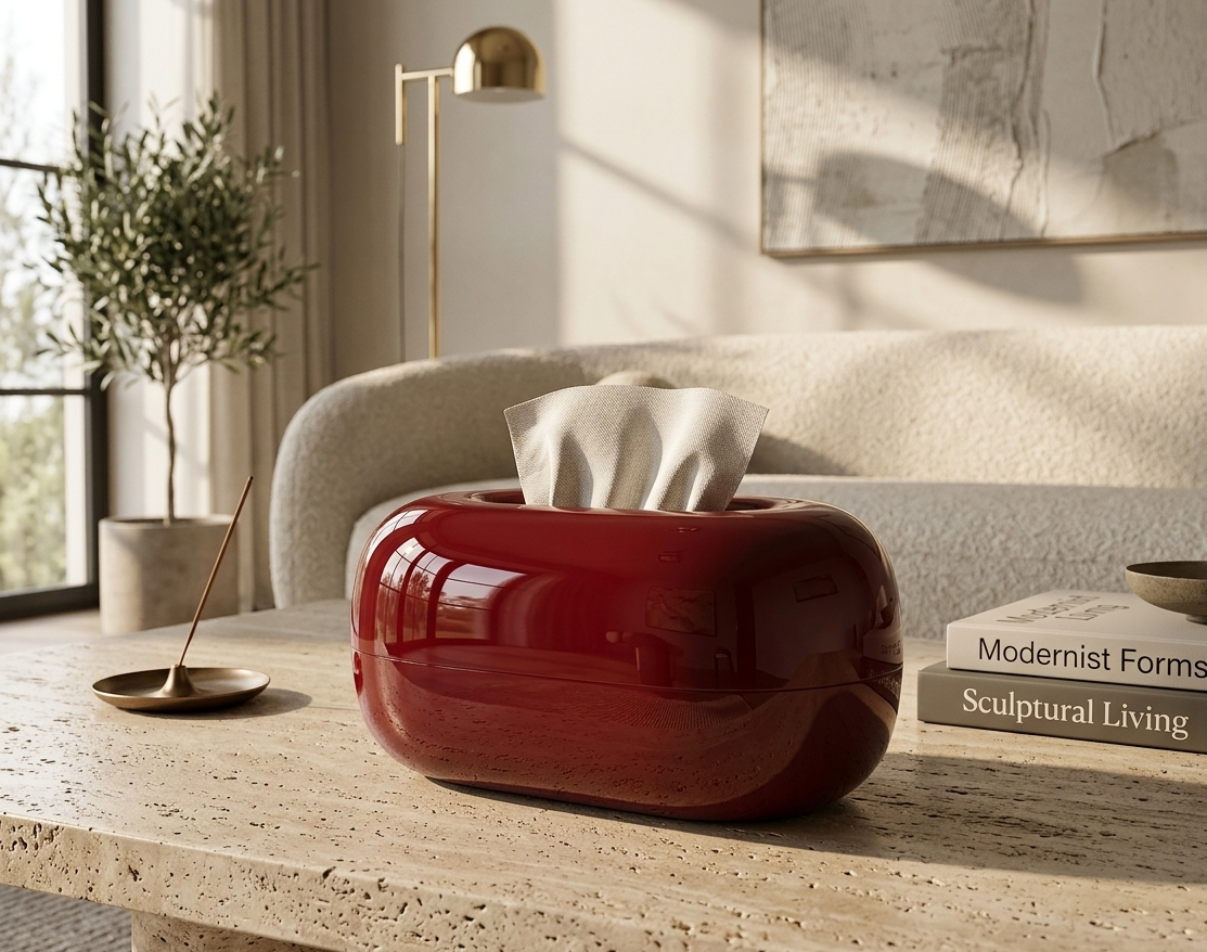 Neo Forma Tissue Pod™ — Boîte à Mouchoirs Design