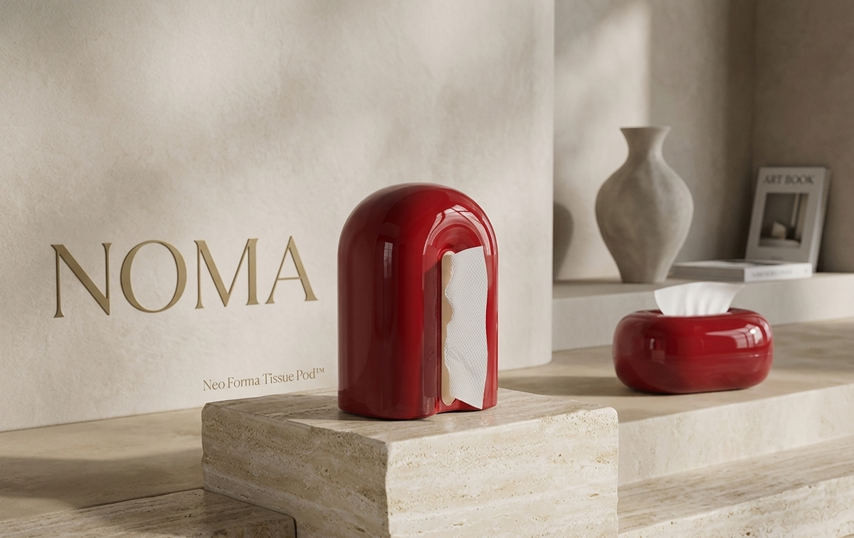 Neo Forma Tissue Pod™ — Boîte à Mouchoirs Design