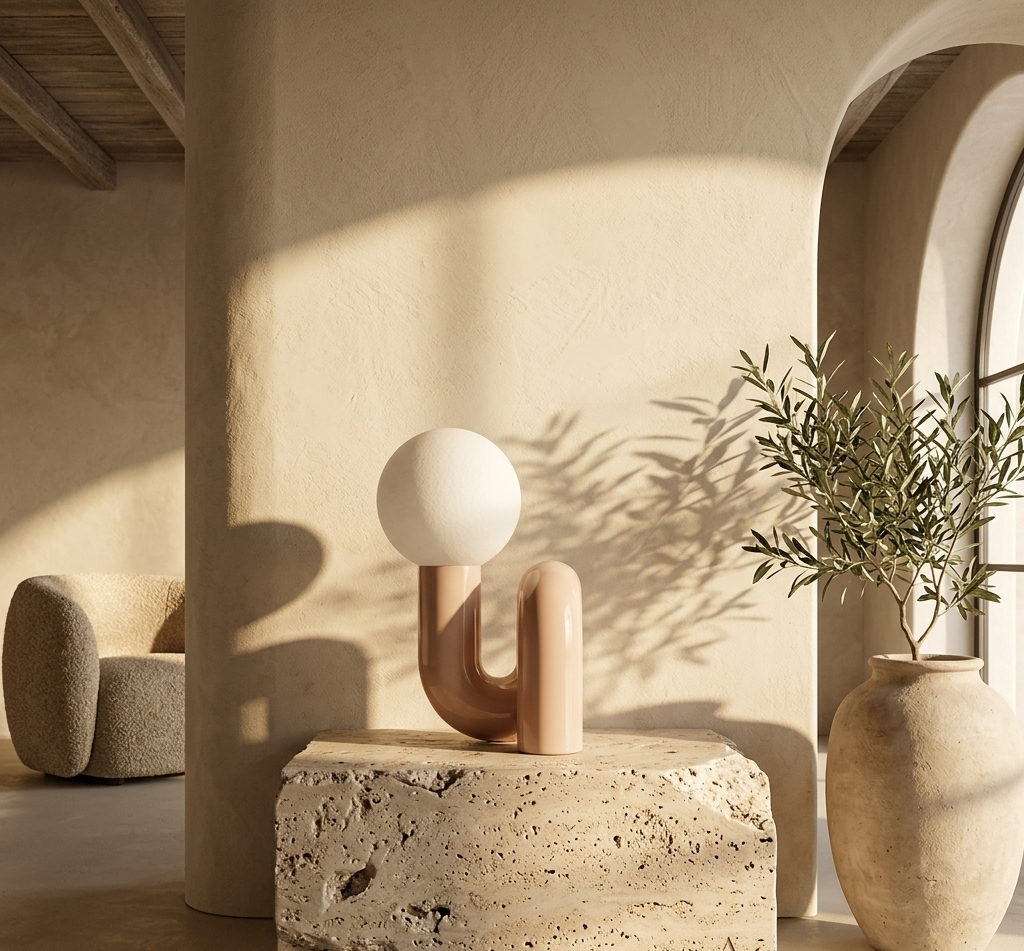 LOOP — Lampe Sculpture Lumineuse Design Contemporain