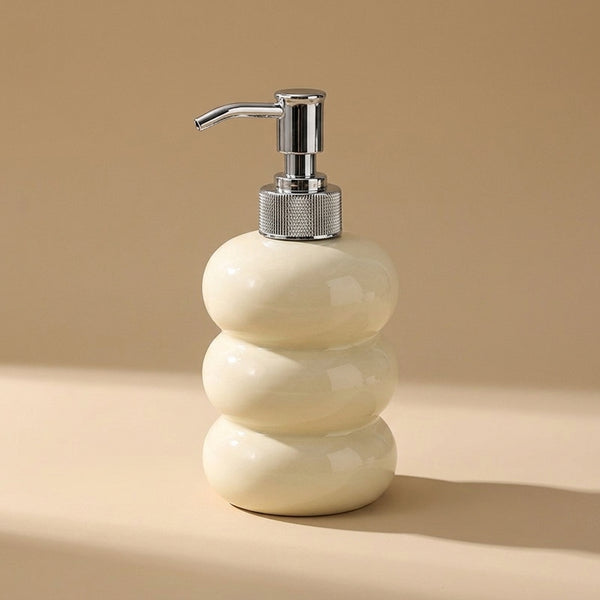 PERLA — Distributeur de Savon Céramique Sculptural