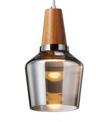 VETRO Ambre S — suspension LED en verre ambré
