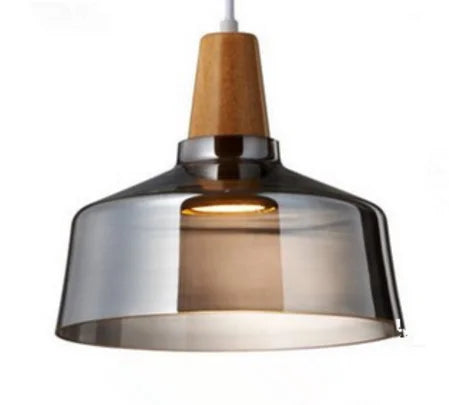 VETRO Ambre M — suspension LED en verre ambré