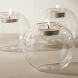 LUCE — Bougeoir Verre Transparent