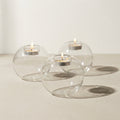 CENTRA — Bougeoirs Ronds en Verre