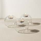 CENTRA — Bougeoirs Ronds en Verre
