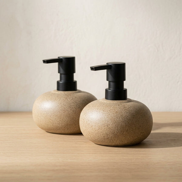 Distributeur de lotion en céramique à pression
