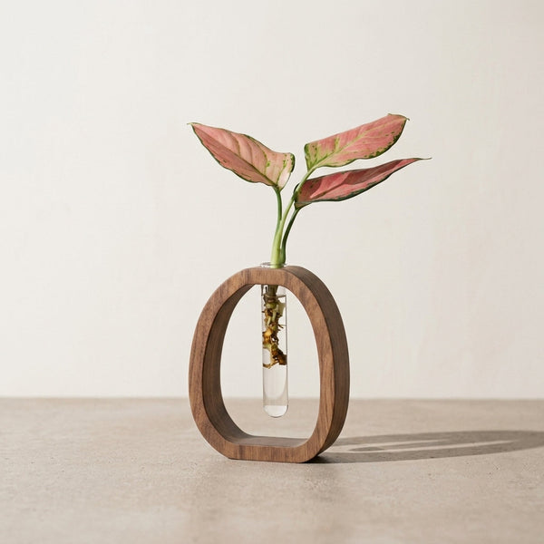Fleurs décoratives en bois massif