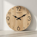VENA — Horloge Murale Bois Veiné