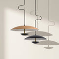 GRANA — Suspensions LED Bois Grainé Noir