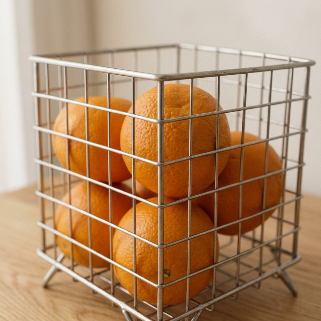 Panier de rangement pour bureau, détail