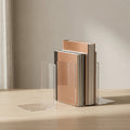INVISA — Serre-livres Transparents, Lot de 8