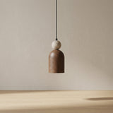 MIXTA — Suspension LED Bois et Pierre